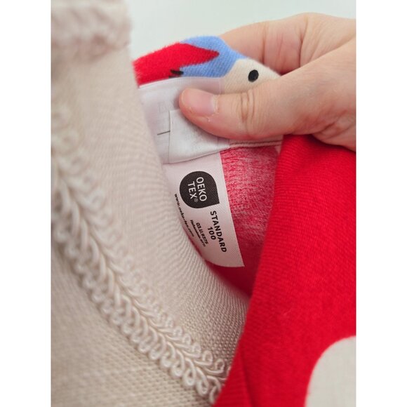 Hanna Anderson Snowman Christmas Cotton Flannel Holiday 2 Piece Pajama Set XS - Picture 8 of 8